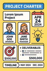 Ejemplo de Acta de Constitución de Proyecto rellenable