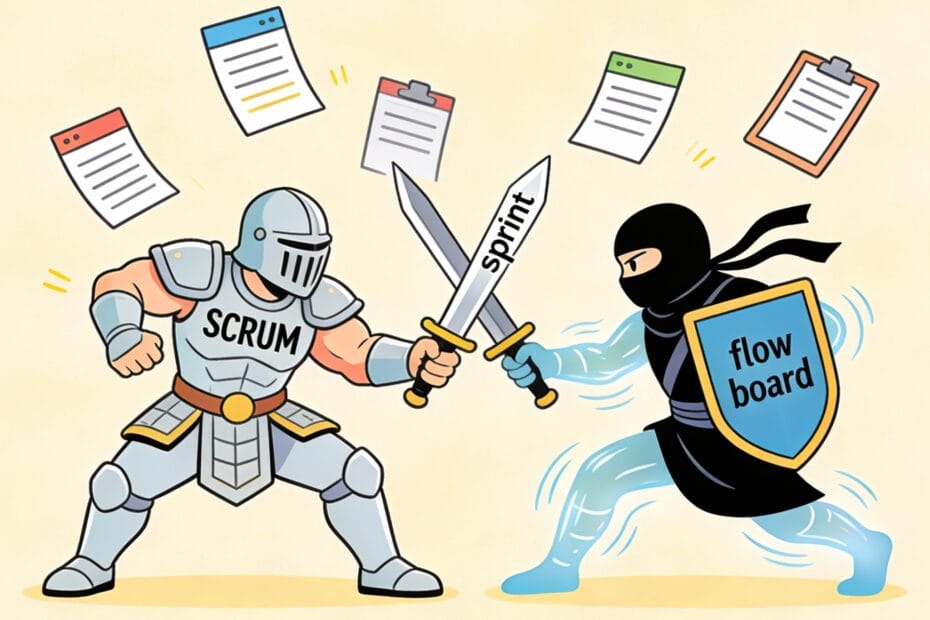 scrum vs kanban