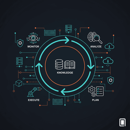 Representacion de un sistema de autocuración IA
