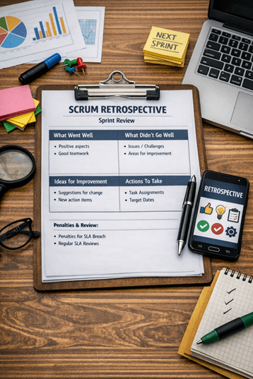 plantilla retrospectiva scrum